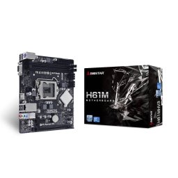 Placa De Baza Biostar H61MHV3 Intel H61 LGA 1155 Socket H2 micro ATX