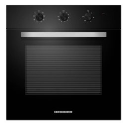 Cuptor Incorporabil Heinner HBO-M659GC-GBK 8 Functii Clasa A Timer Mecanic Grill Iluminare Sticla 65L Negru