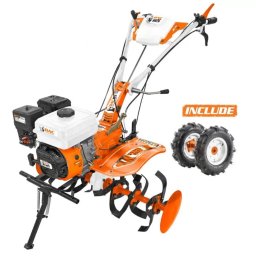 Motosapa Ruris Dac 185 8.5 CP Roti Cauciuc 5.00-8 Portocaliu