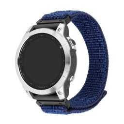 Curea Smartwatch Fixed pentru Garmin QuickFit 22mm Dark Blue