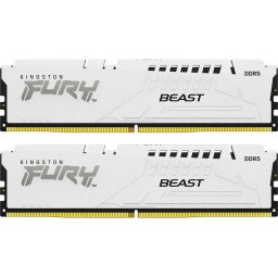 Memorie Kingston FURY Beast White 32GB (2x16GB) DDR5 6000MHz CL36 Dual Channel Kit
