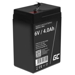 Baterie Green Cell AGM15 UPS VRLA 6V 4Ah Negru