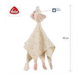 Jucarie Doudou Fehn Pasare Pastel