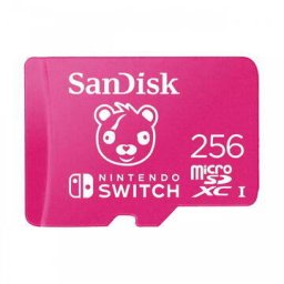 Card Sandisk Nintendo MicroSD UHS I 256GB Fortnite Edit. Cuddle Team