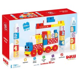 Set de Constructie Dolu Jumblocks 50 Piese Mari Plastic 12 Luni+ Multicolor