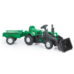 Jucarie Dolu Excavator cu pedale si remorca