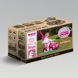 Jucarie Dolu Step car Unicorn