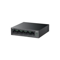 Switch TP-Link LiteWave 5-Port Gigabit Desktop 4-Port PoE+ Negru