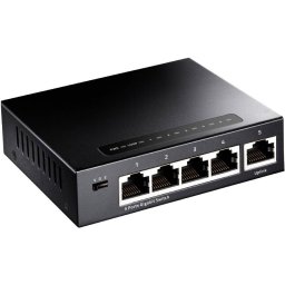 Switch CUDY GS105 5Port Unmanaged Negru