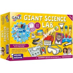 Joc Educativ cu Experimente GALT Giant Science Lab Varsta 6 Ani+ Multicolor