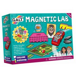 Joc Educativ cu Experimente GALT Magnetic Lab Varsta 6 Ani+ Multicolor