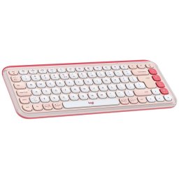 Tastatura Logitech POP ICON Keys Roz