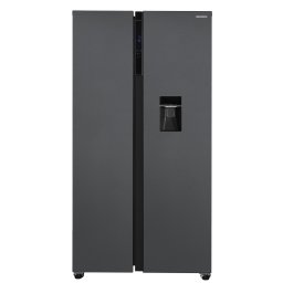 Side By Side Heinner HSBS-HM592NFDXWDE++ 592 Litri Clasa E Gri Antracit Texturat