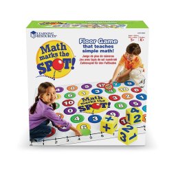 Joc Educativ de Matematica Learning Resources Math Marks the Spot Varsta 5 Ani+ Multicolor