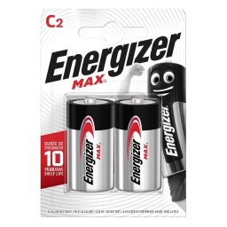 Baterie ENERGIZER MAX C LR14 ECO Pachet x2buc