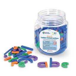 Set de Constructie Magnetic Learning Resources Litere si Cifre 262 Piese 4 Ani+ Multicolor