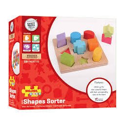 Joc Educativ BigJigs Toys Forme Sortat