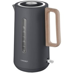 Fierbator de Apa Concept RK3370 Concept Electric 1.7l Otel Inoxidabil Gri