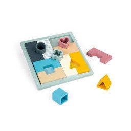 Joc Educativ BigJigs Toys Mozaic Pastel