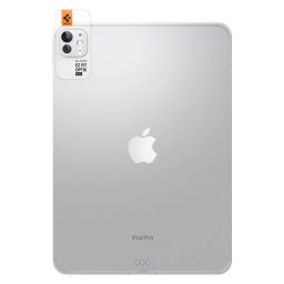 Folie protectie tableta Spigen GLAStR EZ Fit Optik Metal compatibila cu iPad Pro 11 inch 2024 / 13 inch 2024 Silver