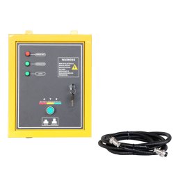 Solar Automatizare Stager pentru Generatoare Monofazate FDATS230V Seria Solar 2poli 50A 15Vcc Galben/Negru