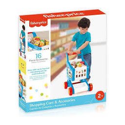 Carucior De Cumparaturi Fisher-Price Cu Accesorii
