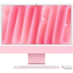 Sistem All in One Apple iMac 24 inch IPS M4 10-Core 24GB 512GB SSD macOS Pink