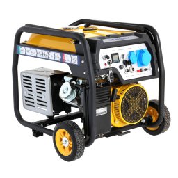 Generator Curent Stager FD 6500ER Automatic Open-Frame 5.5kW G2 Monofazat Benzina Pornire Electrica Galben/Negru
