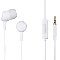 Casti Hama Kooky In-Ear Microfon Alb