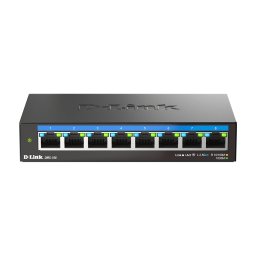 Switch D-Link DMS-108 8 Porturi 2.5Gbps Carcasa Metalica Negru