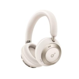 Casti Wireless Anker Over-Ear Soundcore Space One Pro Adaptive Active Noise Cancelling Hi-Res 6 Microfoane Bluetooth 5.3 Alb