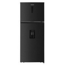 Frigider cu 2 Usi Heinner HF-HM413NFD Clasa E 413l Full No Frost Display Touch Dozator Apa Inox Antracit