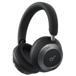 Casti Wireless Anker A3062G11 Soundcore Space One Pro Adaptive ANC Hi-Res Microfon Bluetooth 5.3 Negru