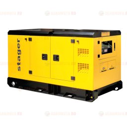 Generator Insonorizat Stager YDY53S3 53kVA 69A 1500RPM Trifazat Diesel IP65 Galben