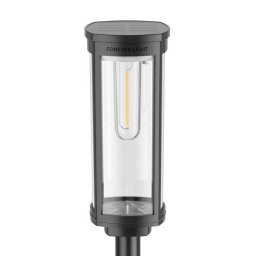 Lampa Led Forever Light Gradina Cu Incarcare Solara 3000K IP44 Negru
