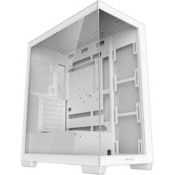 Carcasa Deepcool CG580 Middle Tower Gaming Fara Sursa Suporta 10xFan USB 3.2 Gen1 x 2 Audio+Mic 7 Sloturi Expansiune Alb