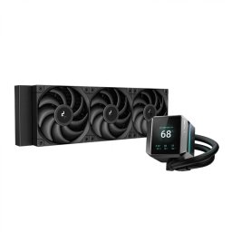 Cooler Deepcool MYSTIQUE 360 Skt. Intel Si AMD Racire Cu Lichid 3 x 120Mm 600 - 2400 RPM Iluminare RGB Negru