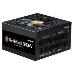 Sursa PC Zalman TeraMax II ZM850-TMX2 850W Certificare 80 Plus Gold Full Modulara Ventilator 120MM Negru