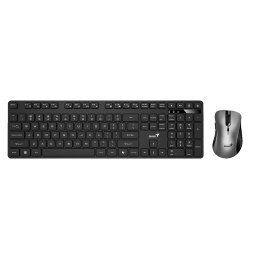 Kit Tastatura si Mouse Genius Wireless AI Copilot Silent Combo KM-8216S Negru
