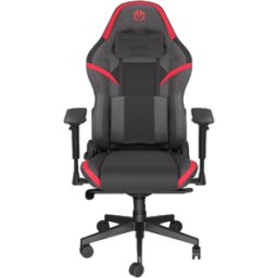 Scaun Gaming ENDORFY Scrim RD Piele/Textil Suport Lombar Memory Foam 5xRoti Negru/Rosu