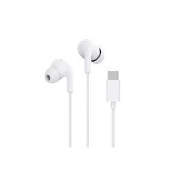 Casti Telefon Xiaomi Handsfree USB-C Alb