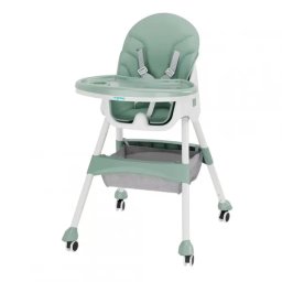 Scaun de Masa Copii U-GROW UG-502-GRN 2in1 Pliabil 6 - 36 Luni Verde
