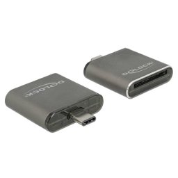Delock Card Reader -USB Type C SDHC / SDXC - Single Slot Card Reader