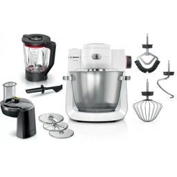 Robot de Bucatarie Bosch MUMS6EW22 Seria 6 Bol 5.5L 1600W Alb