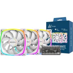 Set 3 Ventilatoare Montech 3x 120mm