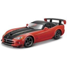 Masina BBURAGO Star 1:24 Dodge Viper Rosu/Negru