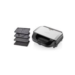 Sandwich Maker ETA 315190010 Sorento 900W 4 Placi Argintiu/Negru
