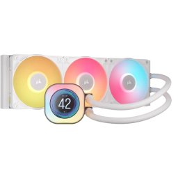 Cooler procesor Corsair iCUE LINK Titan 360 RX LCD RGB White