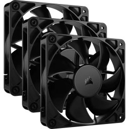 Ventilatoare carcasa Corsair RS Series RS120 3x120mm Black