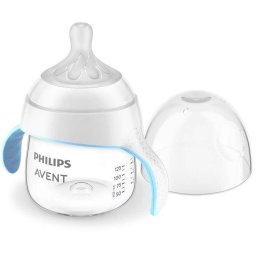 Cana de Tranzitie Philips-Avent Natural Response SCF263/61 150ML Tetina Debit 5 (6 Luni+) Alb